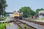 UP 4984 takes the crossover at Tower 26 